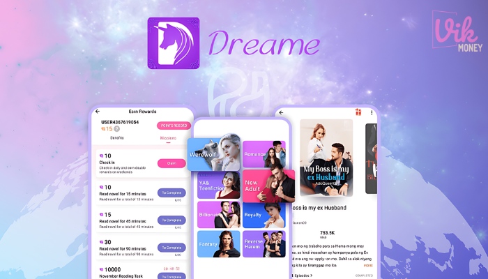 Dreame – App viết lách kiếm tiền uy tín