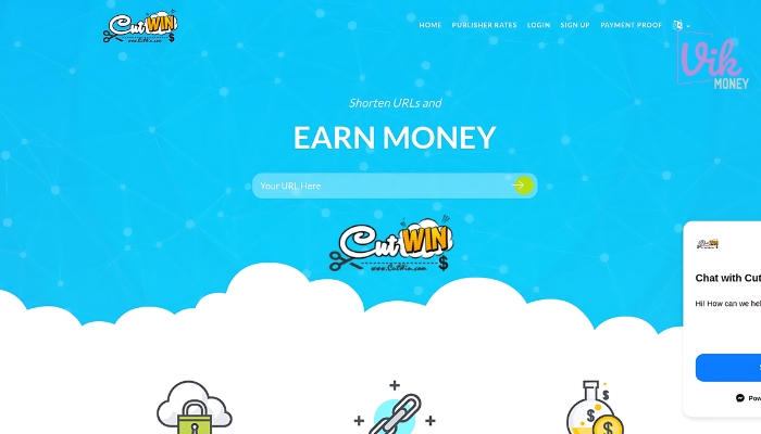 Link Cutwin – Site rút gọn link quốc tế