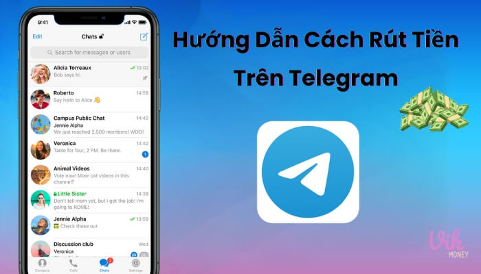 Hướng dẫn cách rút tiền trên Telegram