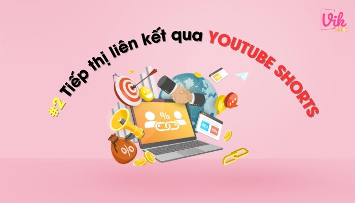 Gắn link tiếp thị liên kết qua Youtube Shorts