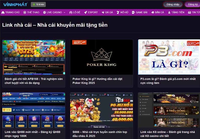 Vĩnh Phát chia sẻ ưu đãi mới nhất